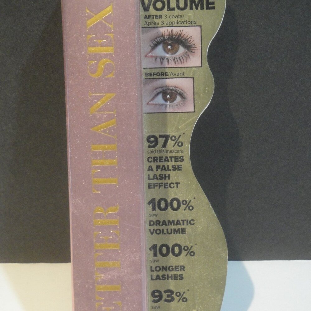 Too Faced Better Than Sex Mascara--New and unopened--BEST mascara EVER!!…